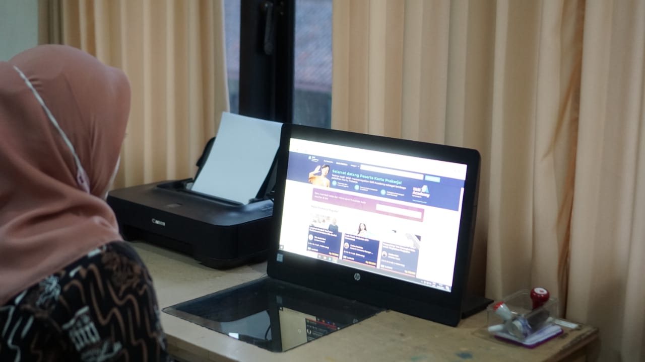 Pelatihan Online untuk Kartu Prakerja