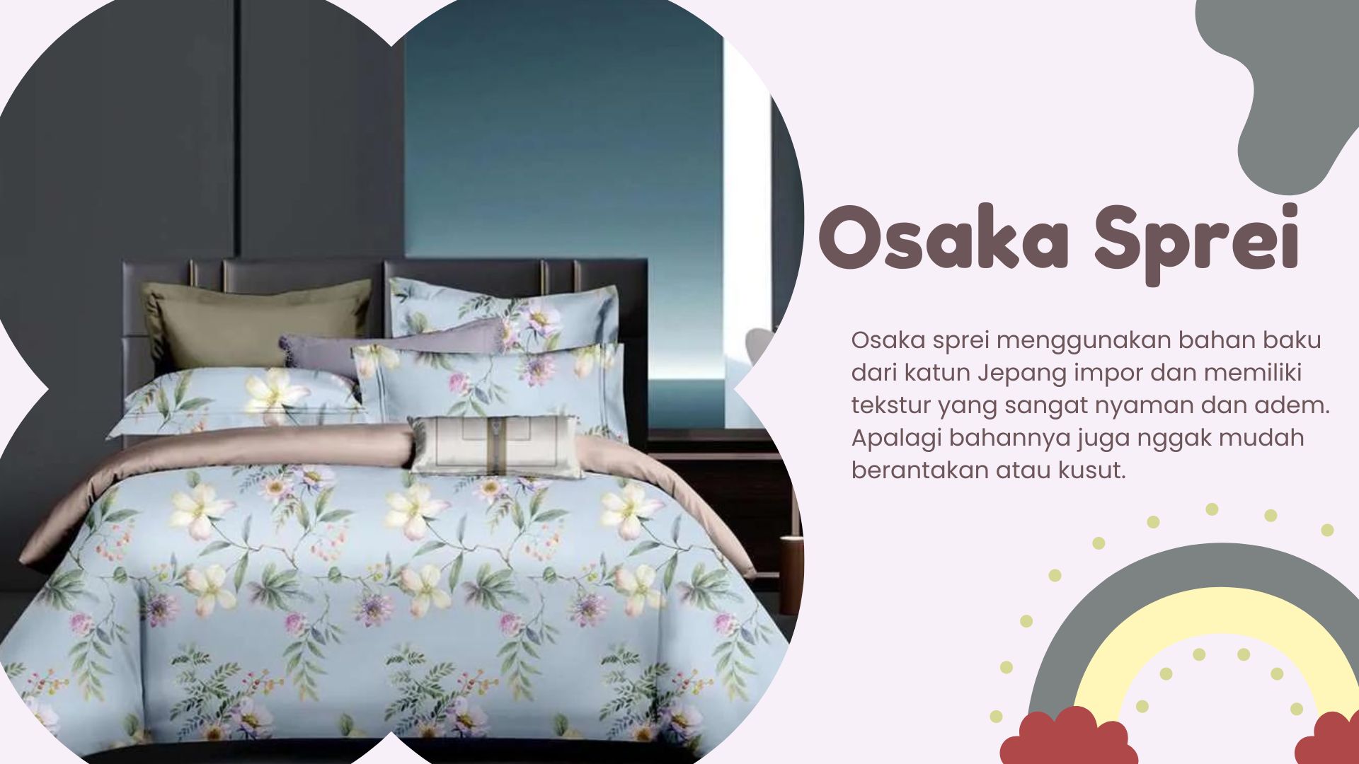 Rekomendasi Sprei Berbagai Ukuran Terbaik Untuk Kamar Tidur Nyaman