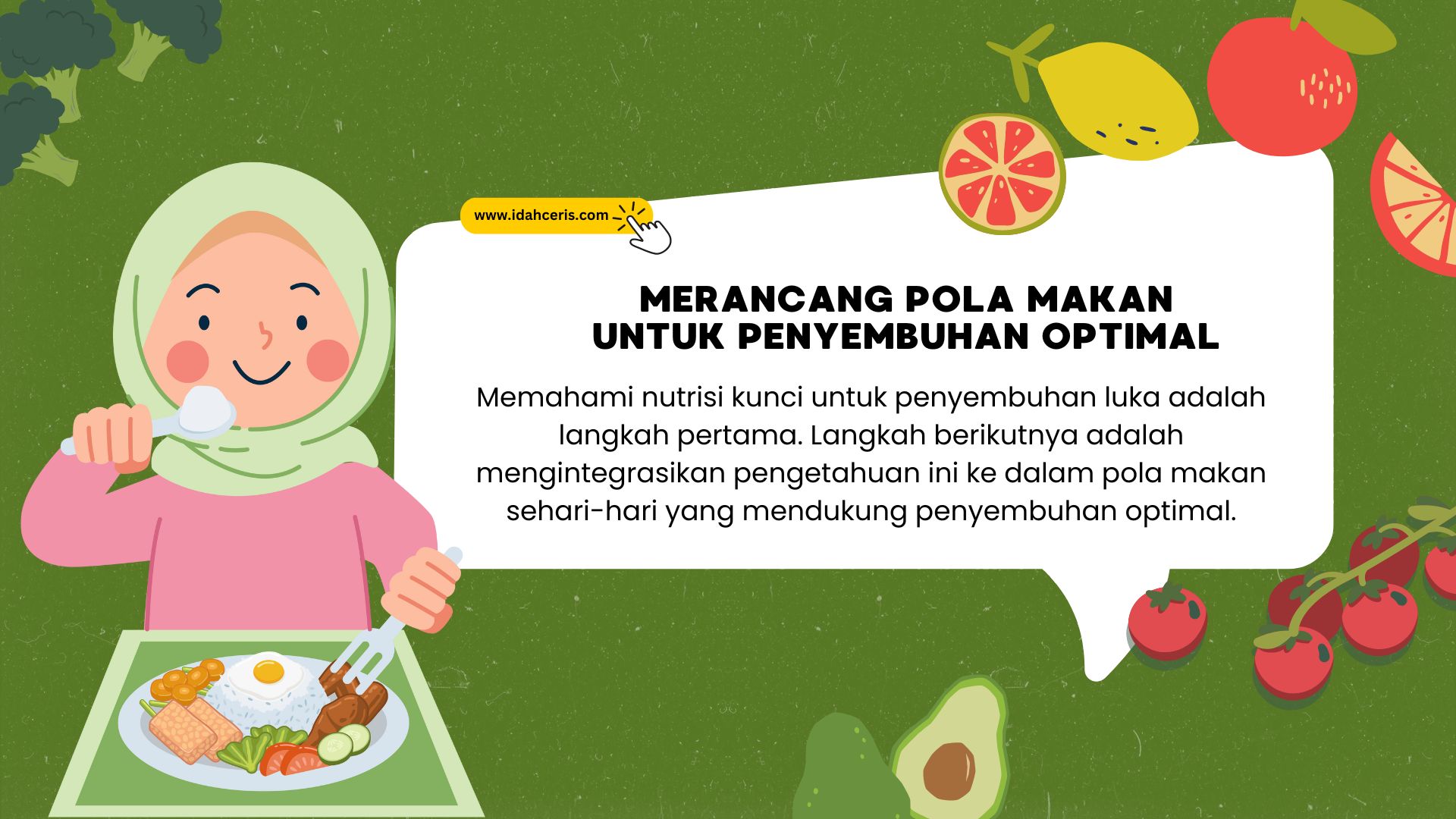 Rekomendasi Makanan yang Mendukung Pemulihan Luka Lebih Cepat